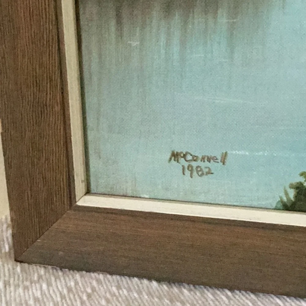 Original Oil McConnell 1982 - Picture 2 of 16